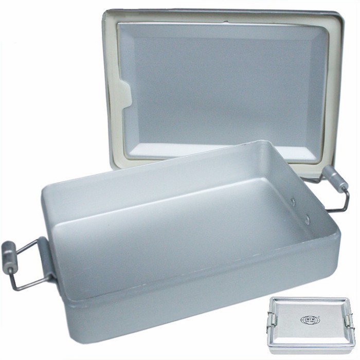 MFH Aluminiumbox, Aufbewahrungsbox, silberfarben